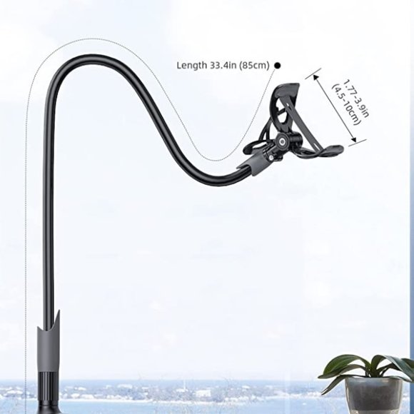 Lamicall Bendable Phone Holder Clamp - Picture 5 of 9